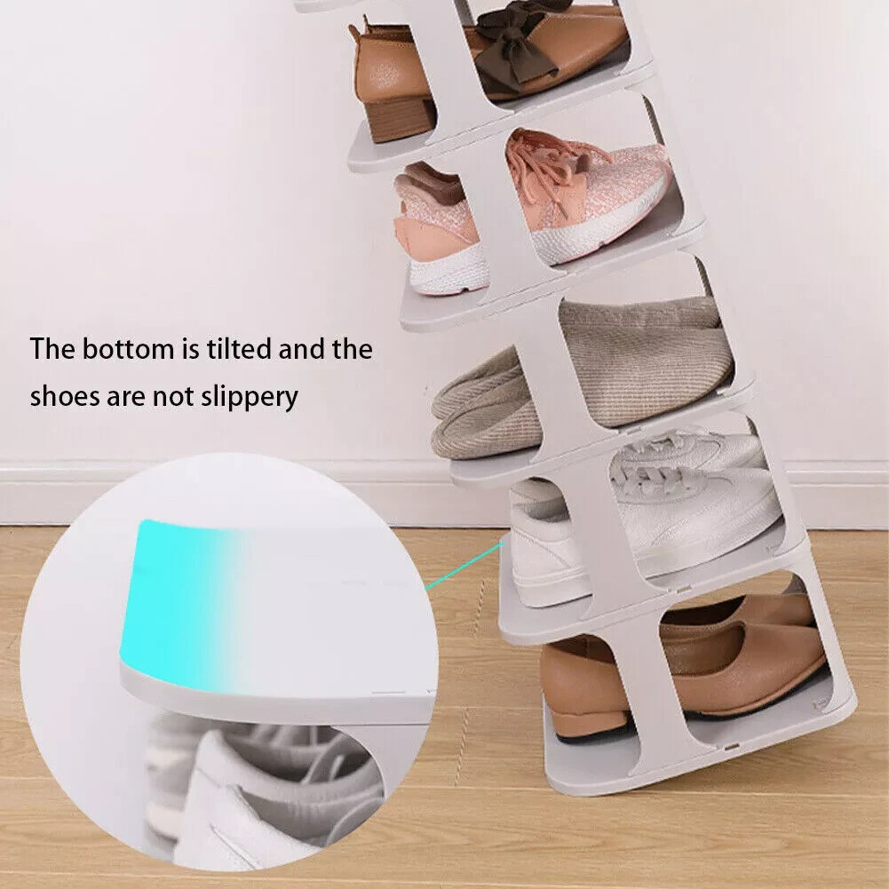 7 Tier Home Organiser Footwear Stand Shoe Rack - Image 2
