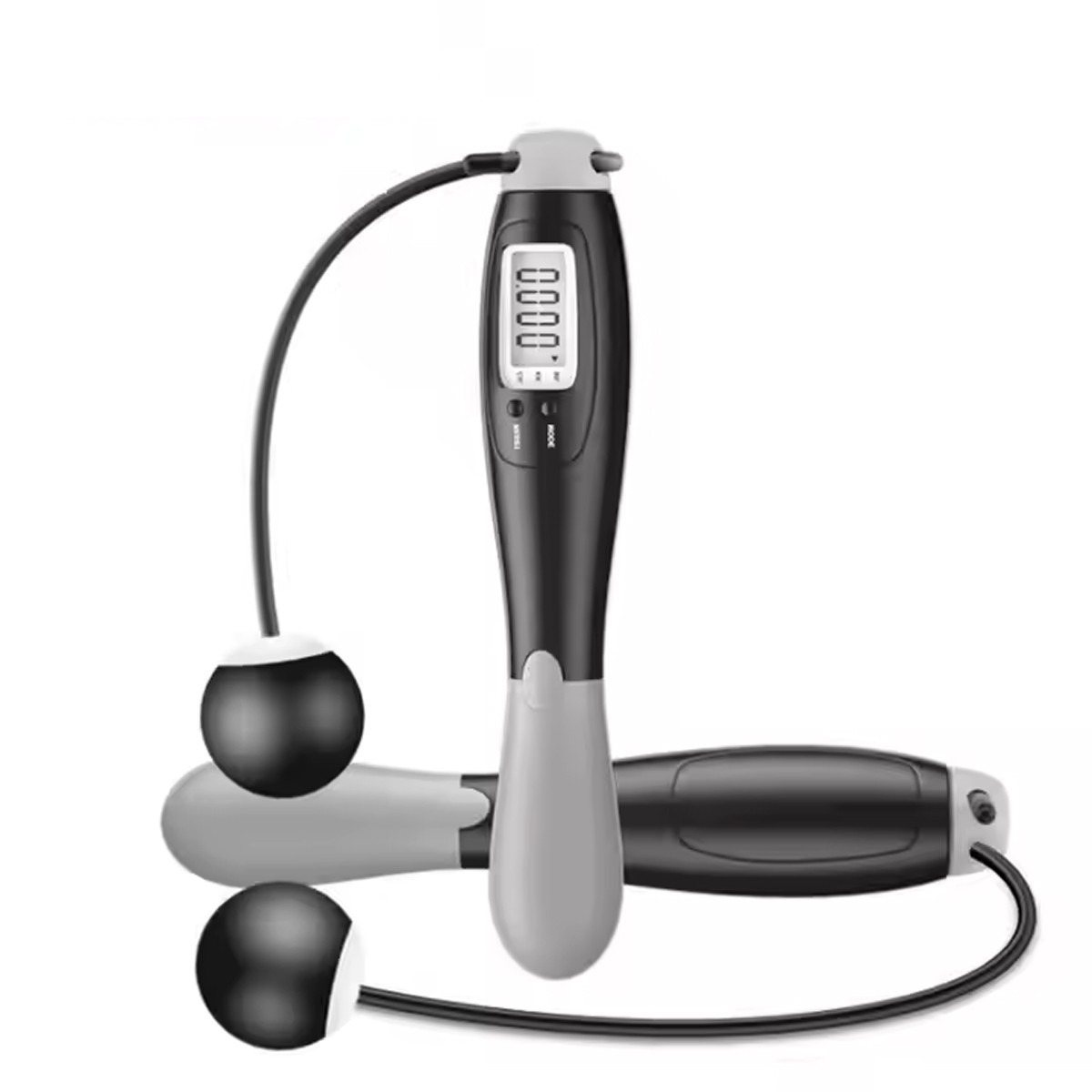 Cordless Skipping Rope Ropes Smart Screen With Weighted For Sports Fitness - Image 7