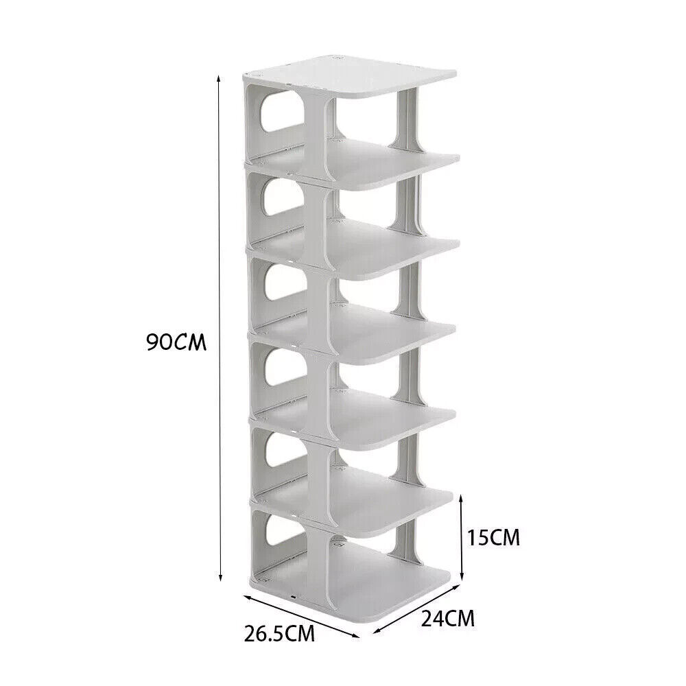 7 Tier Home Organiser Footwear Stand Shoe Rack - Image 6