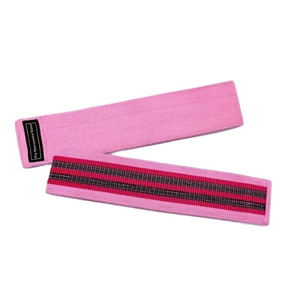 Set Of 3 Resistance Exercise Loop Bands Fitness Home Gym Yoga Glutes Booty Trainer - Image 3