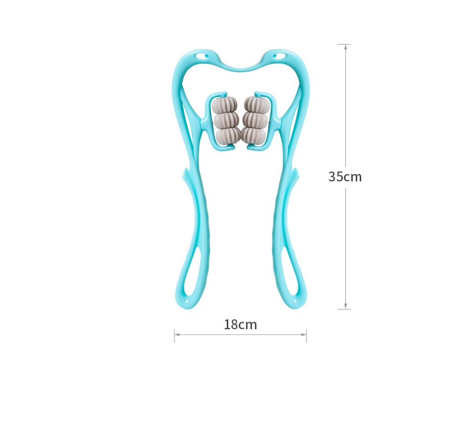 Six-Wheel Neck Massager – Ease Tension & Relieve Stiffness - Image 3