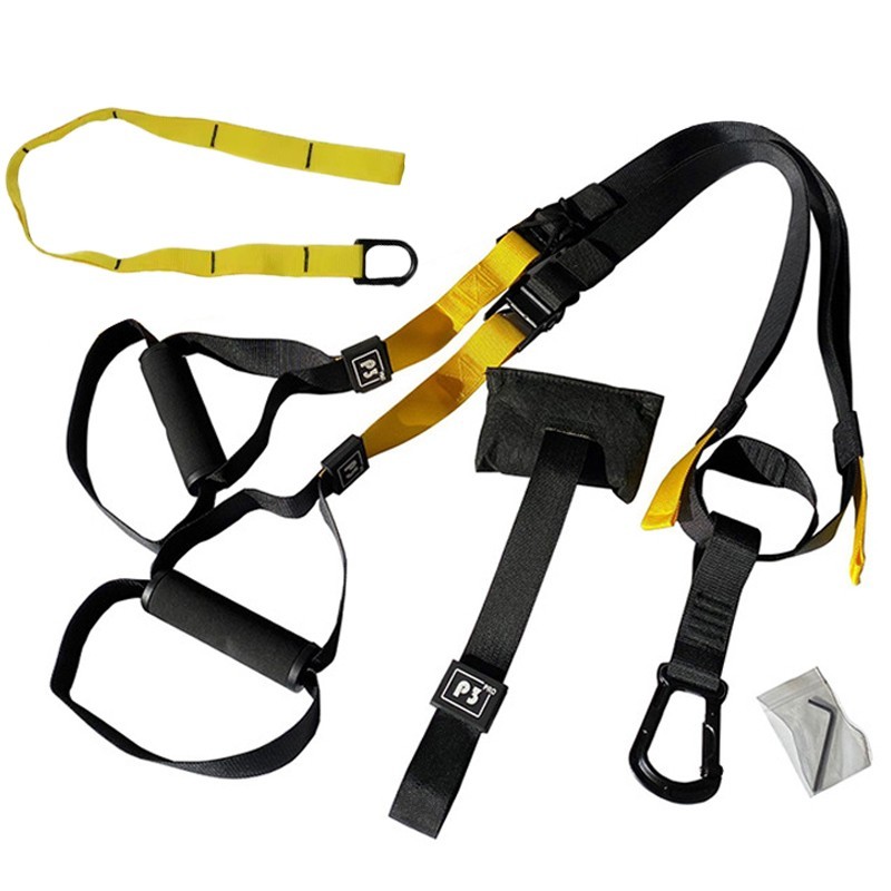Suspension Resistance Band TRX Style Strap Adjustable Gym Fitness Pull Rope 6Pcs - Image 7