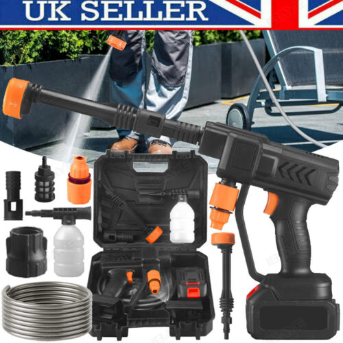 Cordless High Pressure Car Washer - Portable Jet Water Cleaner Gun