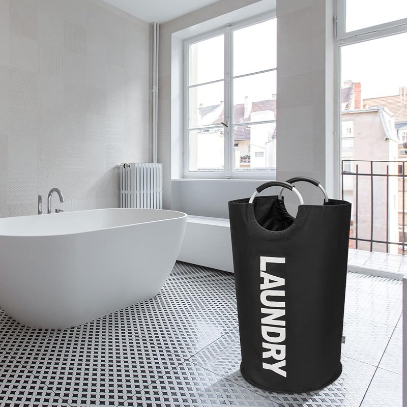 82L Foldable Laundry Basket