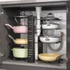 pan organiser rack