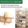 bamboo shoe rack