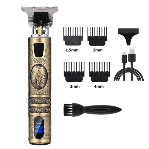 Rechargeable Hair Clipper – USB Cordless T-Blade Trimmer for Men 47 rechargeable hair clipper