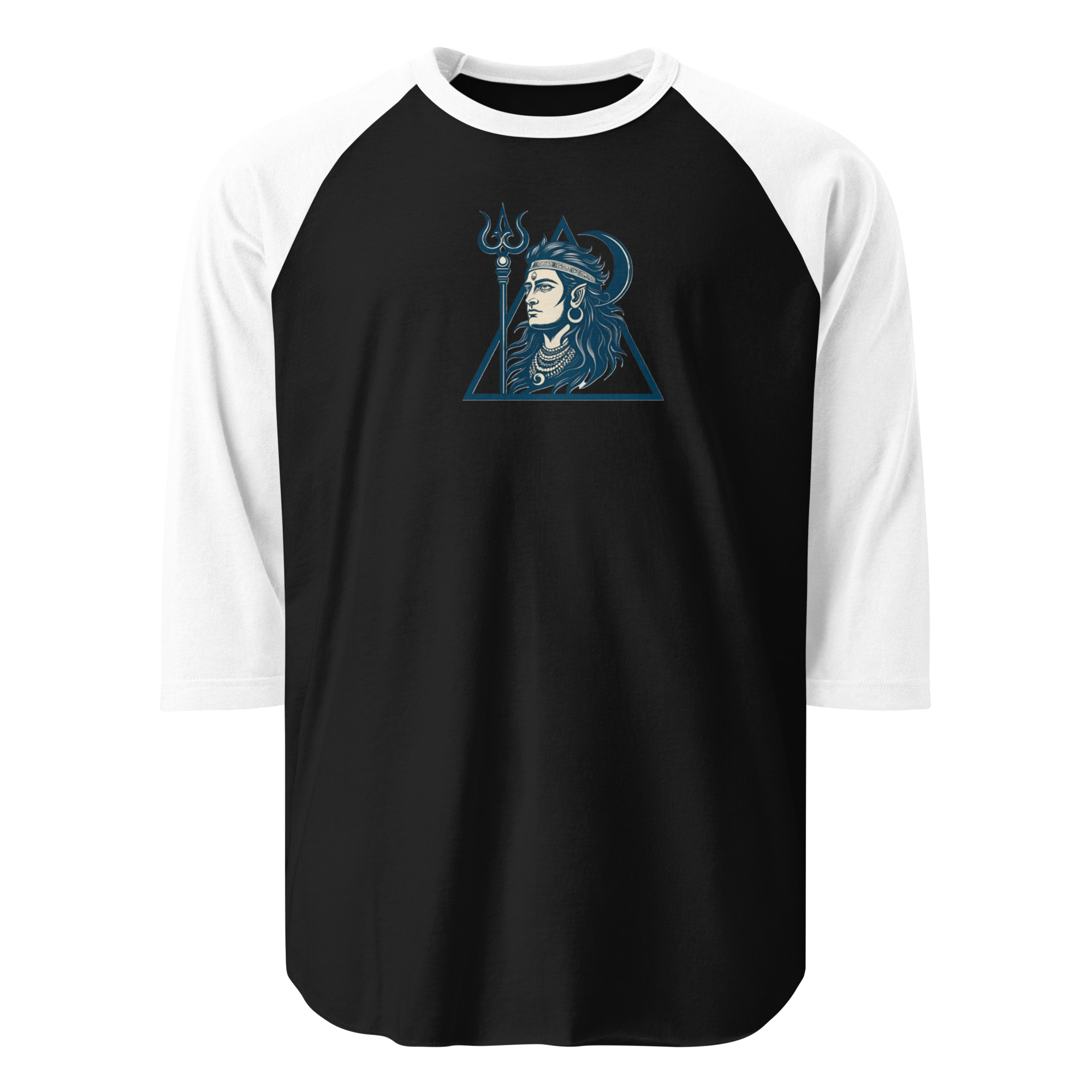 3/4 sleeve raglan shirt