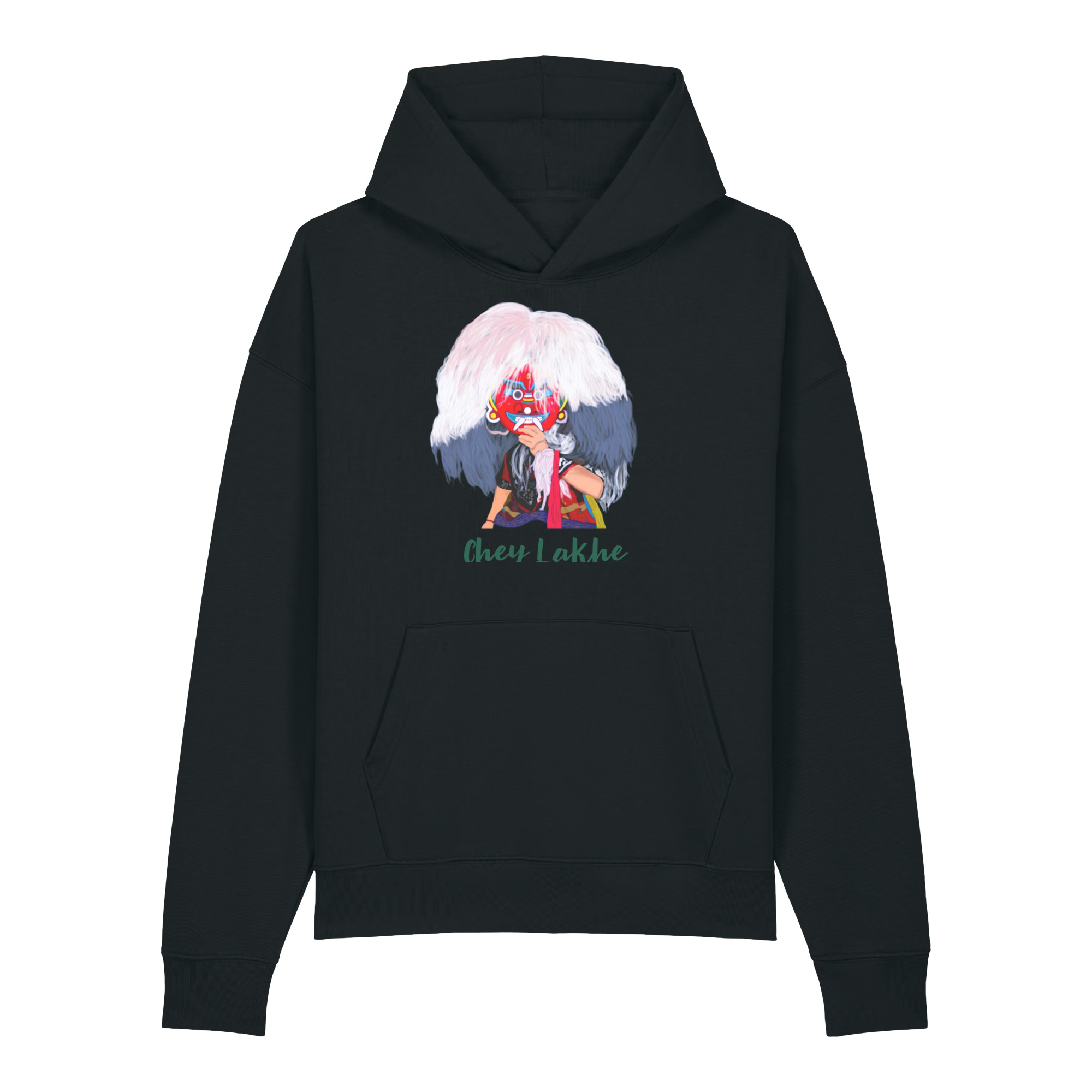 Relaxed Fit Hoodie - Unisex Organic Cotton Hooded Sweatshirt
